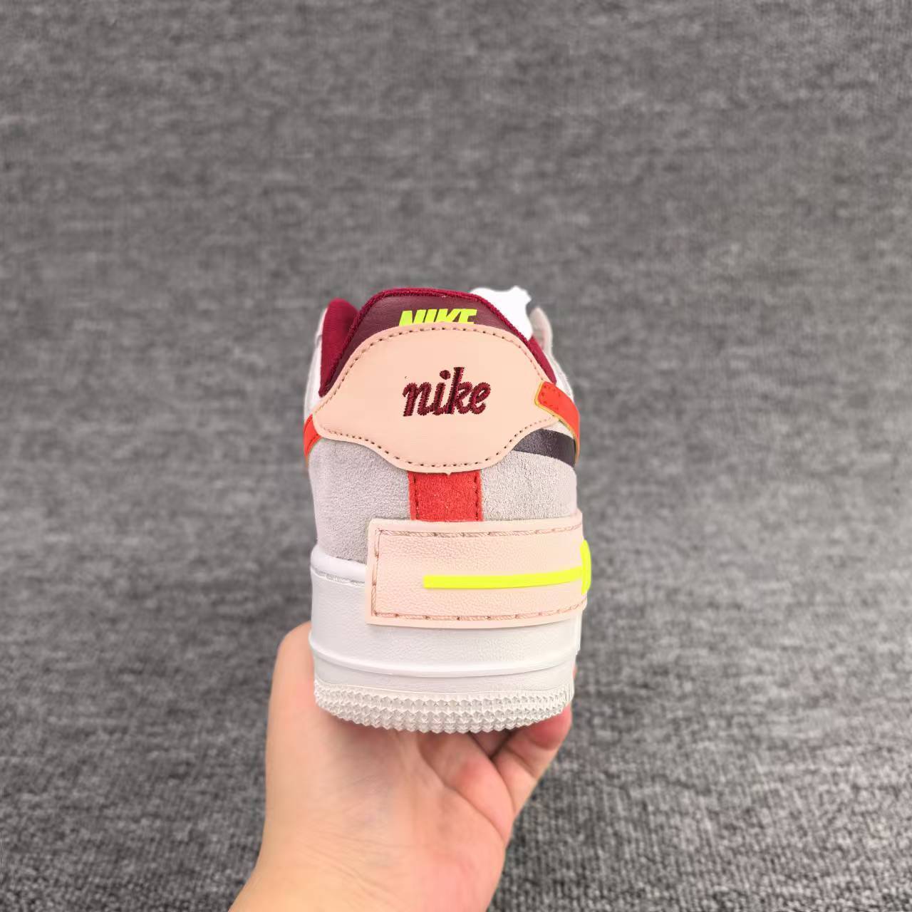 nike air force 1 - Rosado Rojo