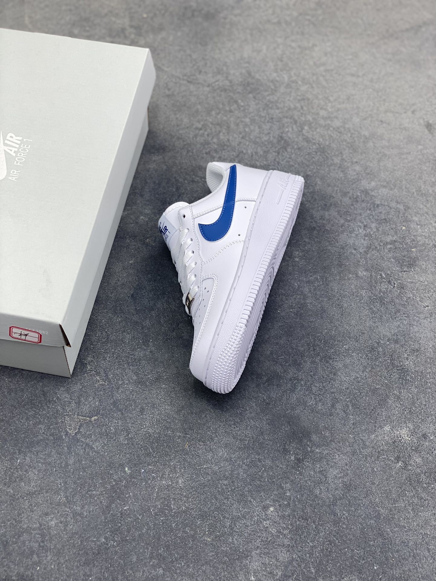 nike air force 1 - Blanco Azul
