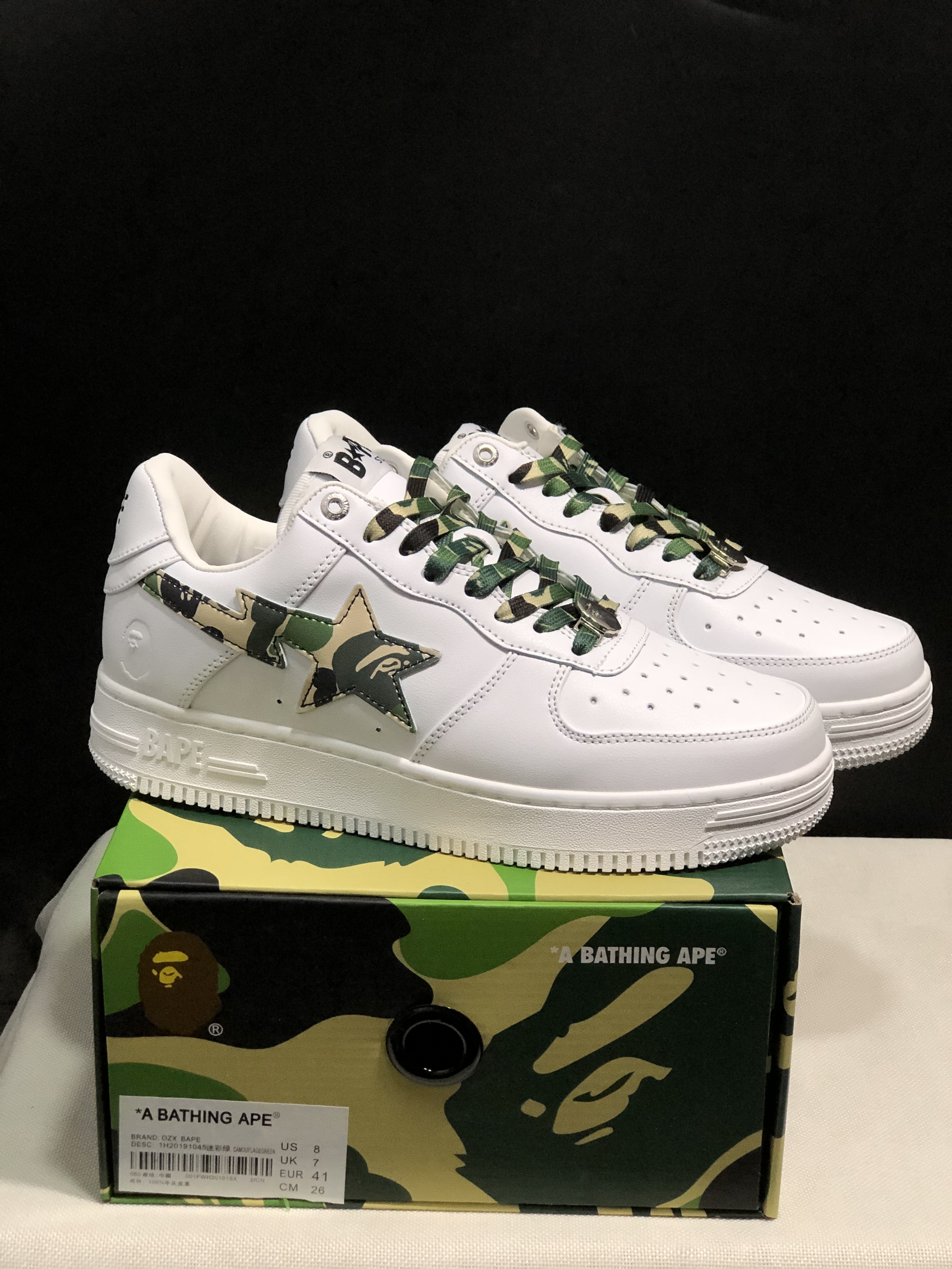 bape sta - Blanco Verde
