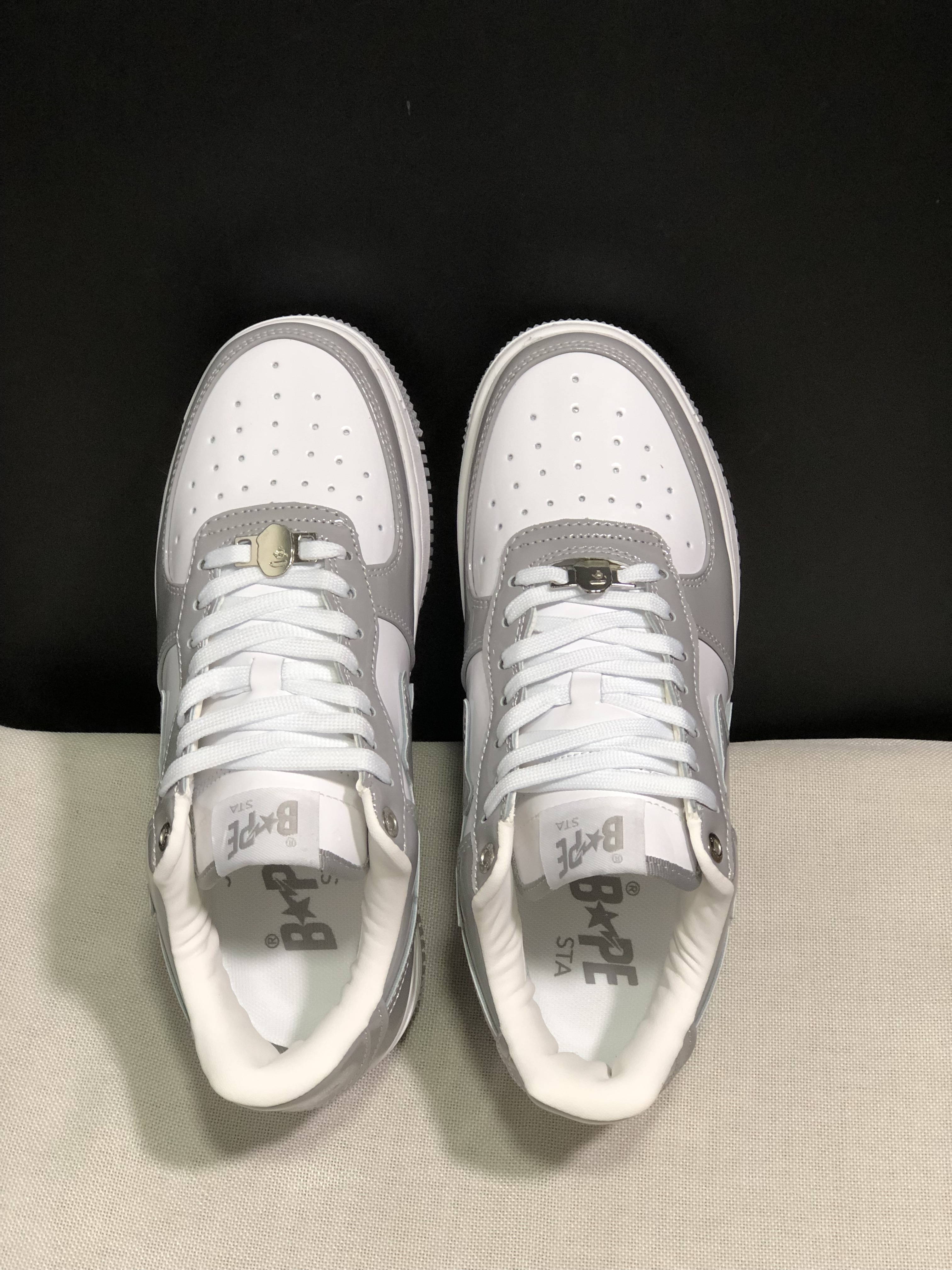 bape sta - Blanco Gris