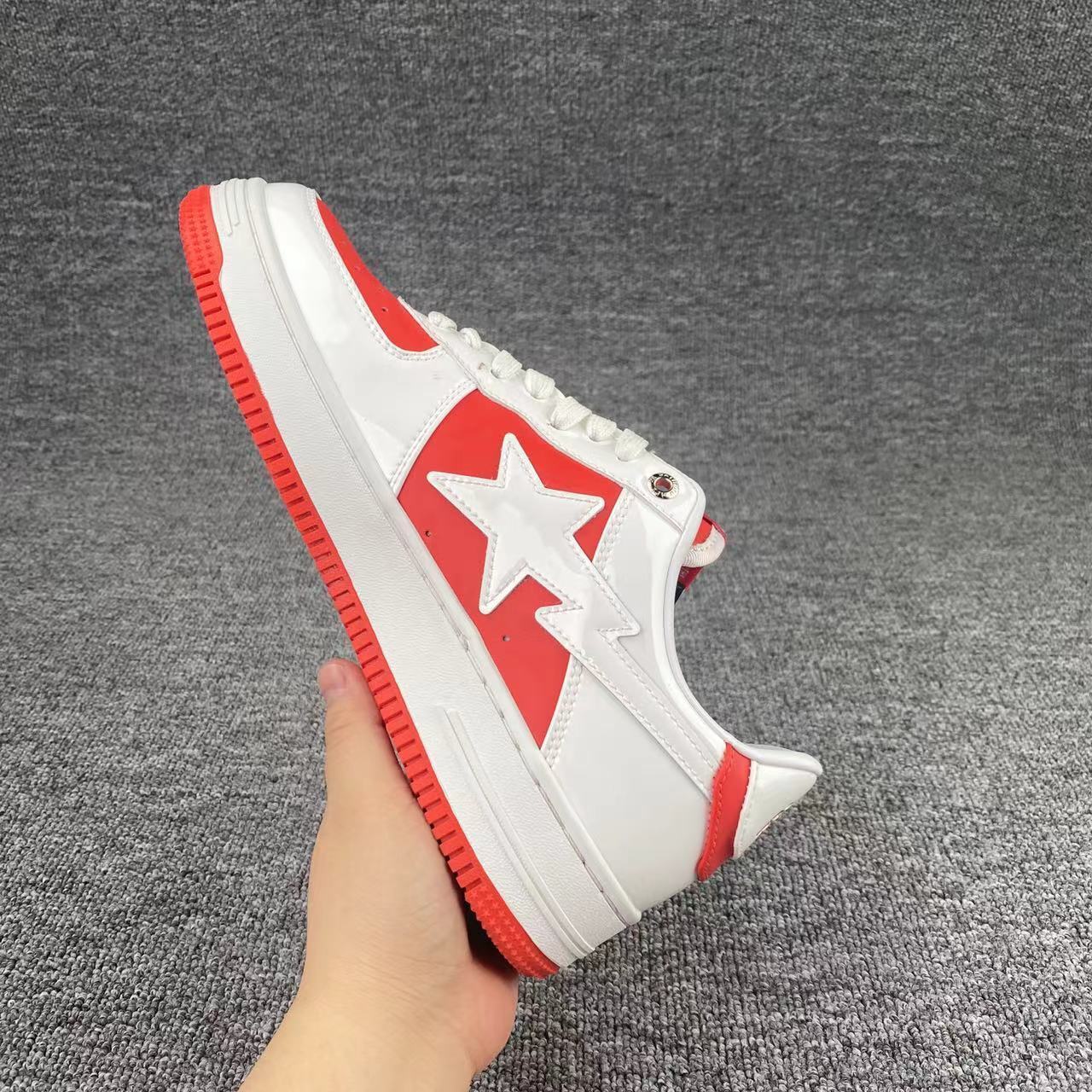 bape sta - Blanco Rojo