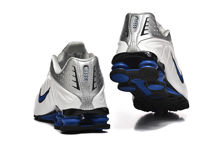 nike shox - Blanco Azul
