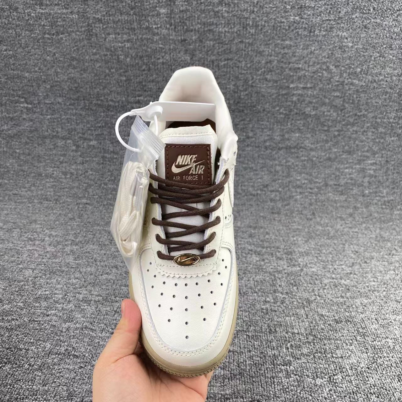 nike air force 1 - Blanco Cafe