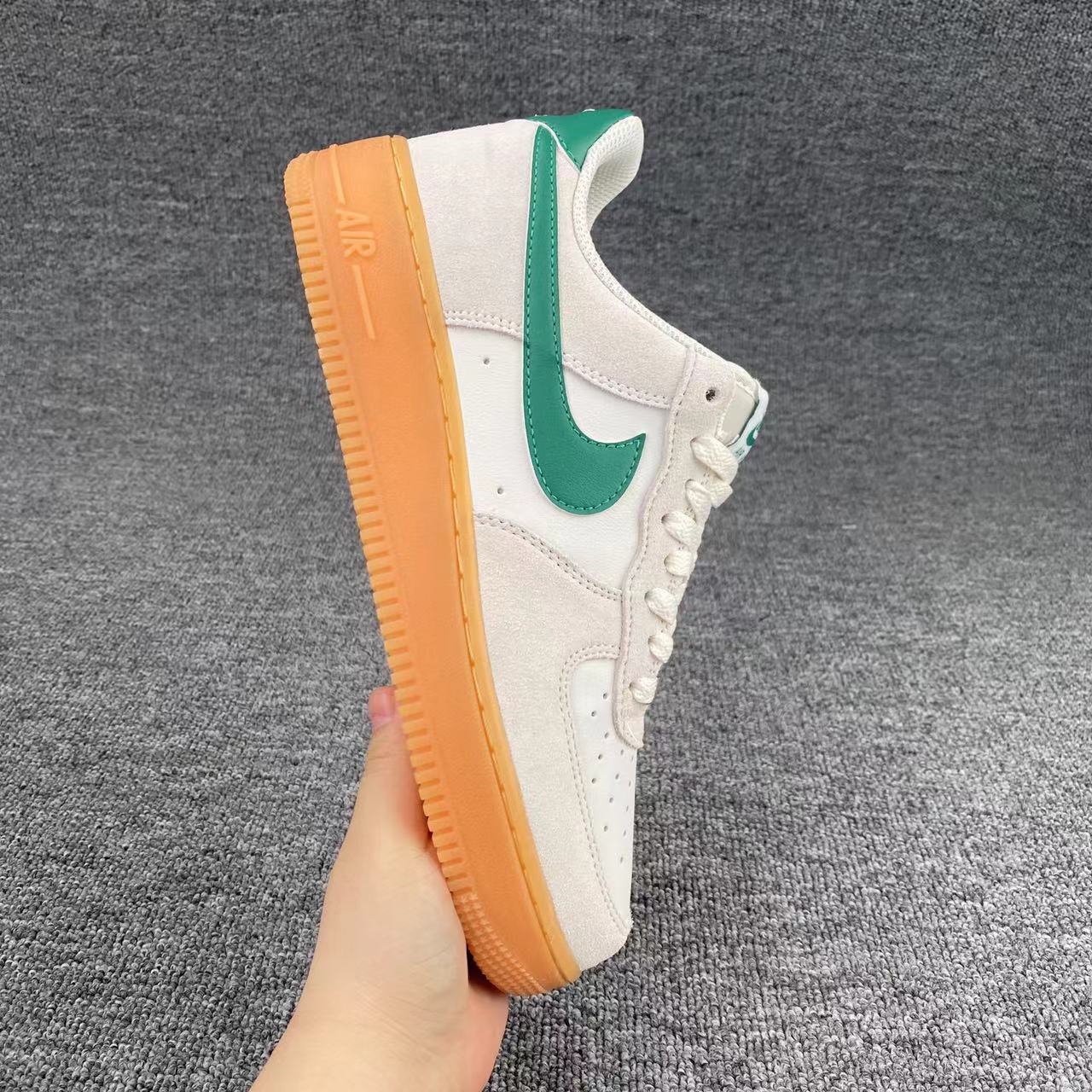 nike air force 1 - Blanco Gris Verde
