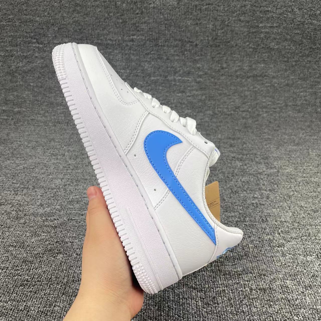 nike air force 1 - Blanco Celeste