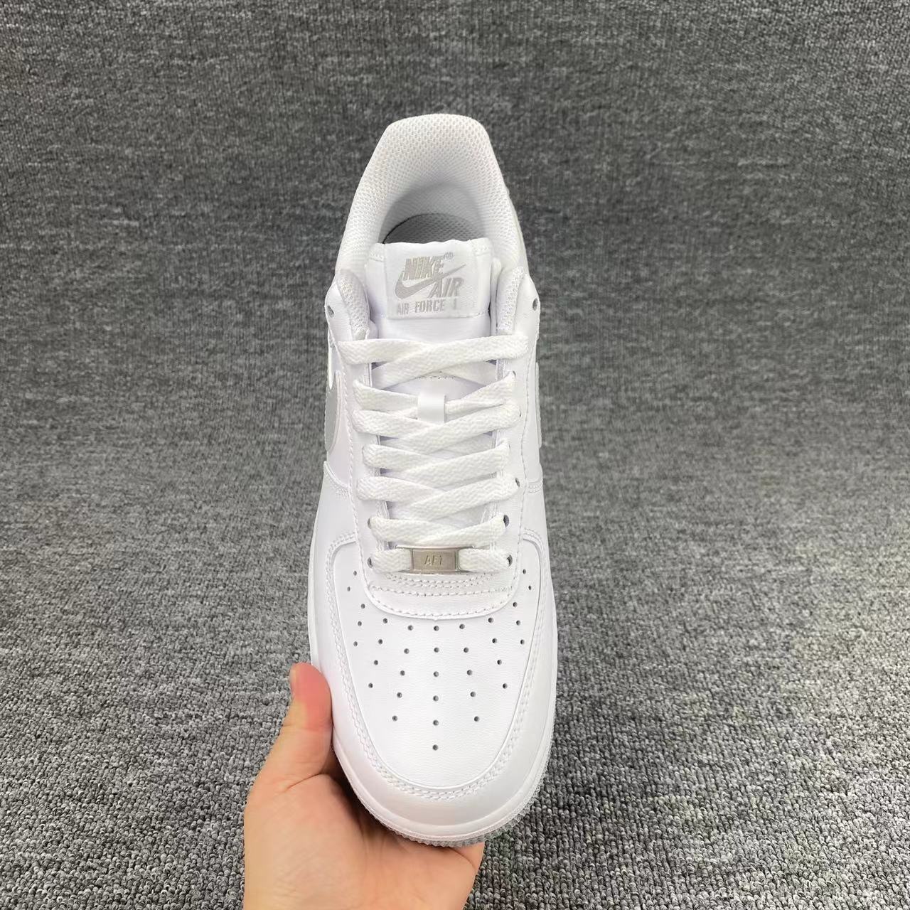 nike air force 1 - Blanco Gris