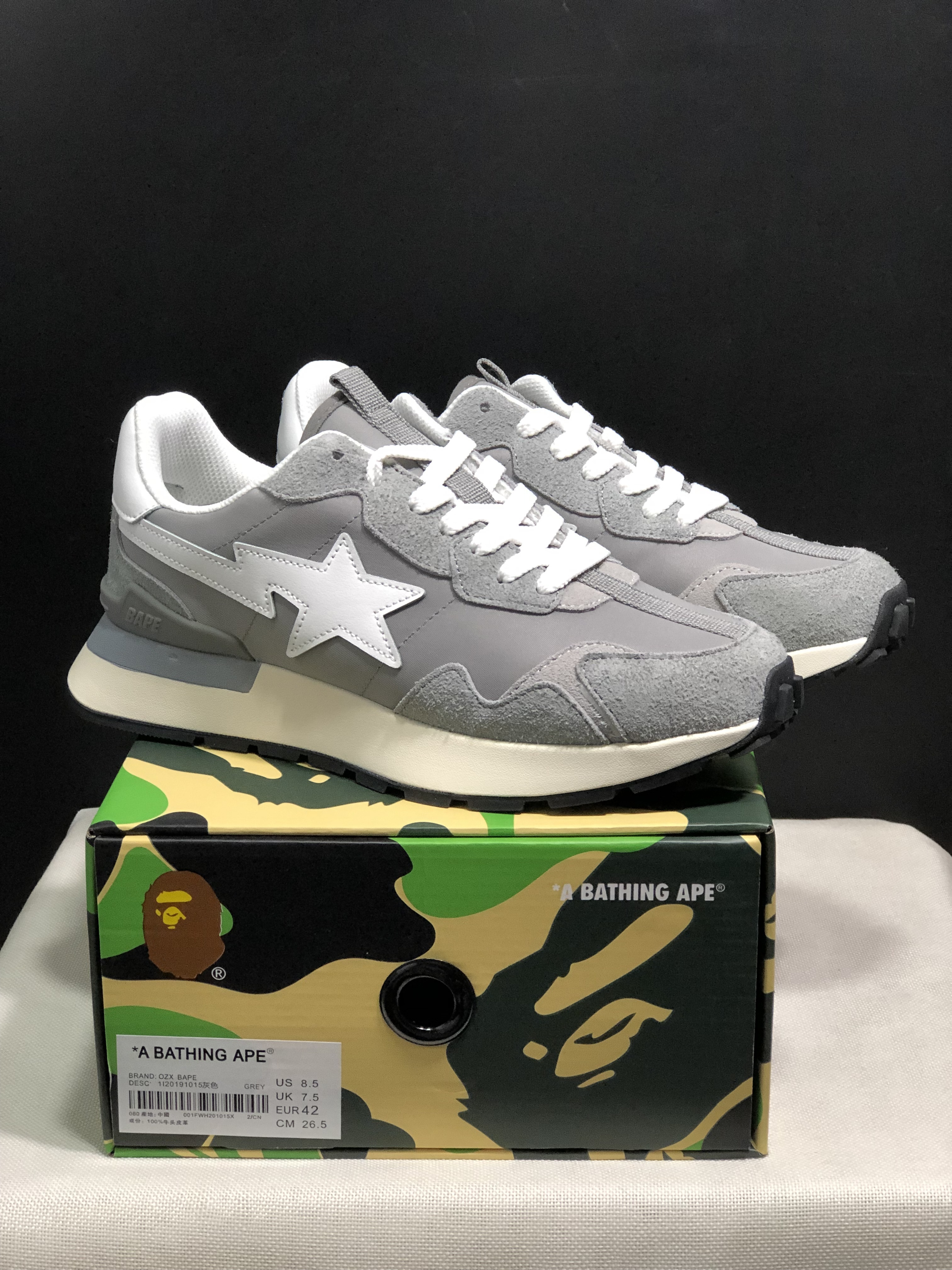 bape road sta - Gris