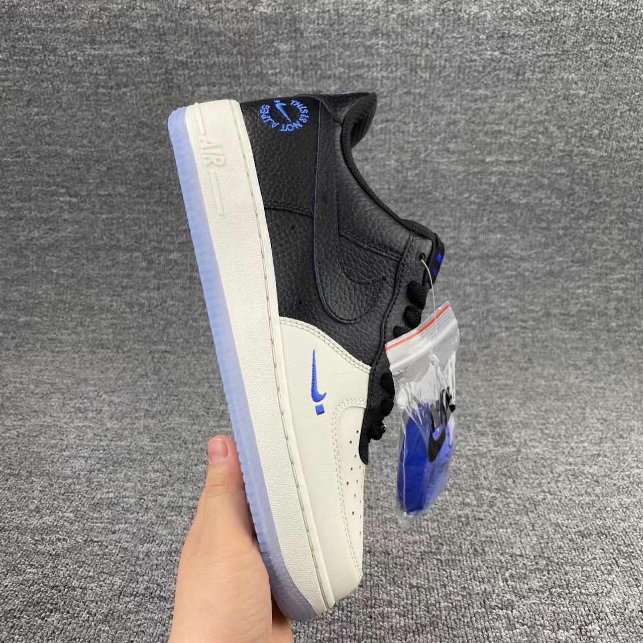 nike air force 1 - Negro Blanco