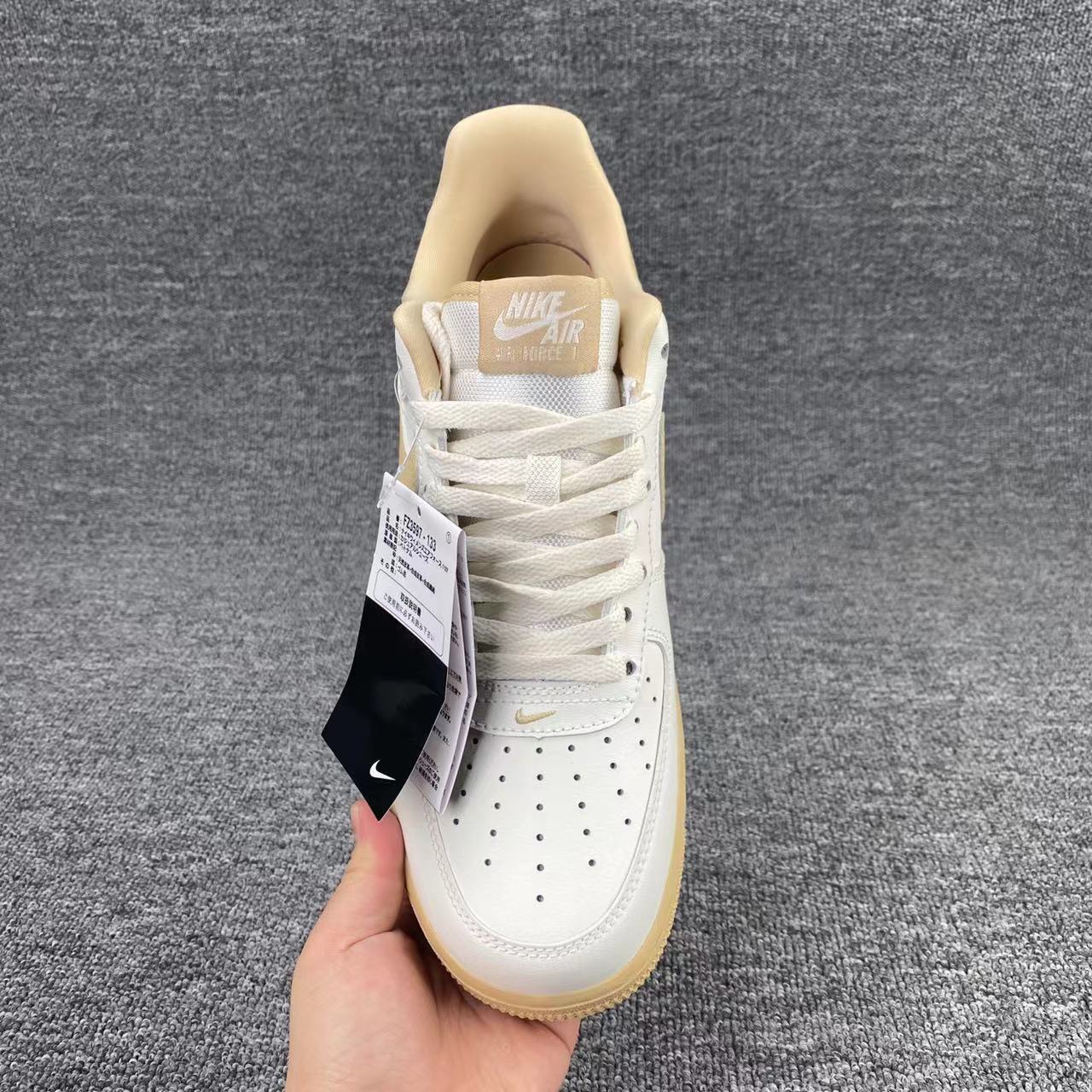 nike air force 1 - Blanco Amarillo