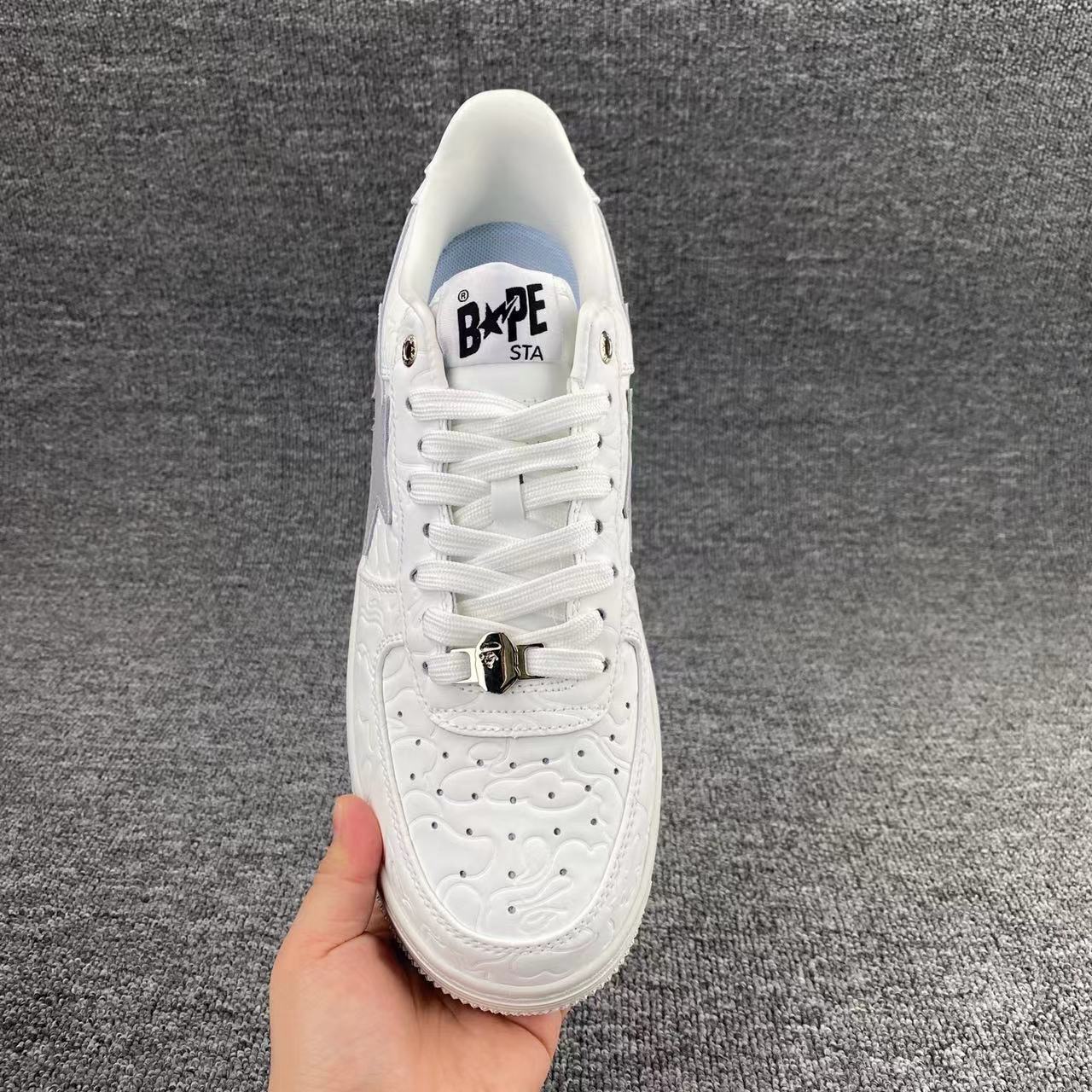 bape sta - Blanco Gris