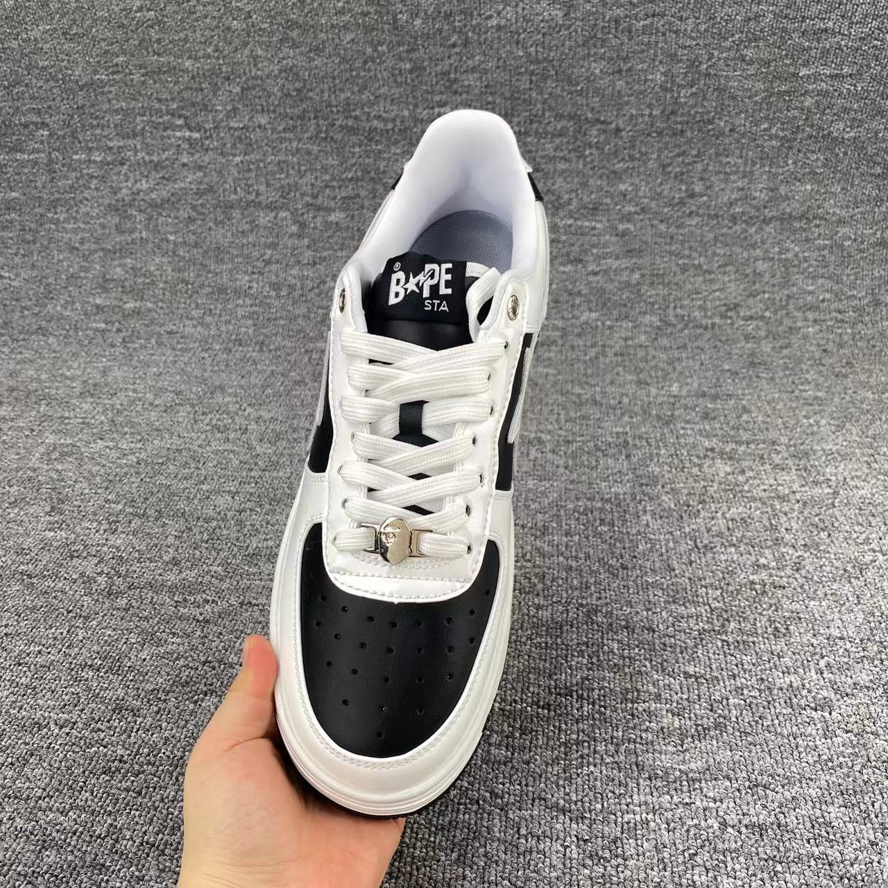 bape sta - Blanco Negro