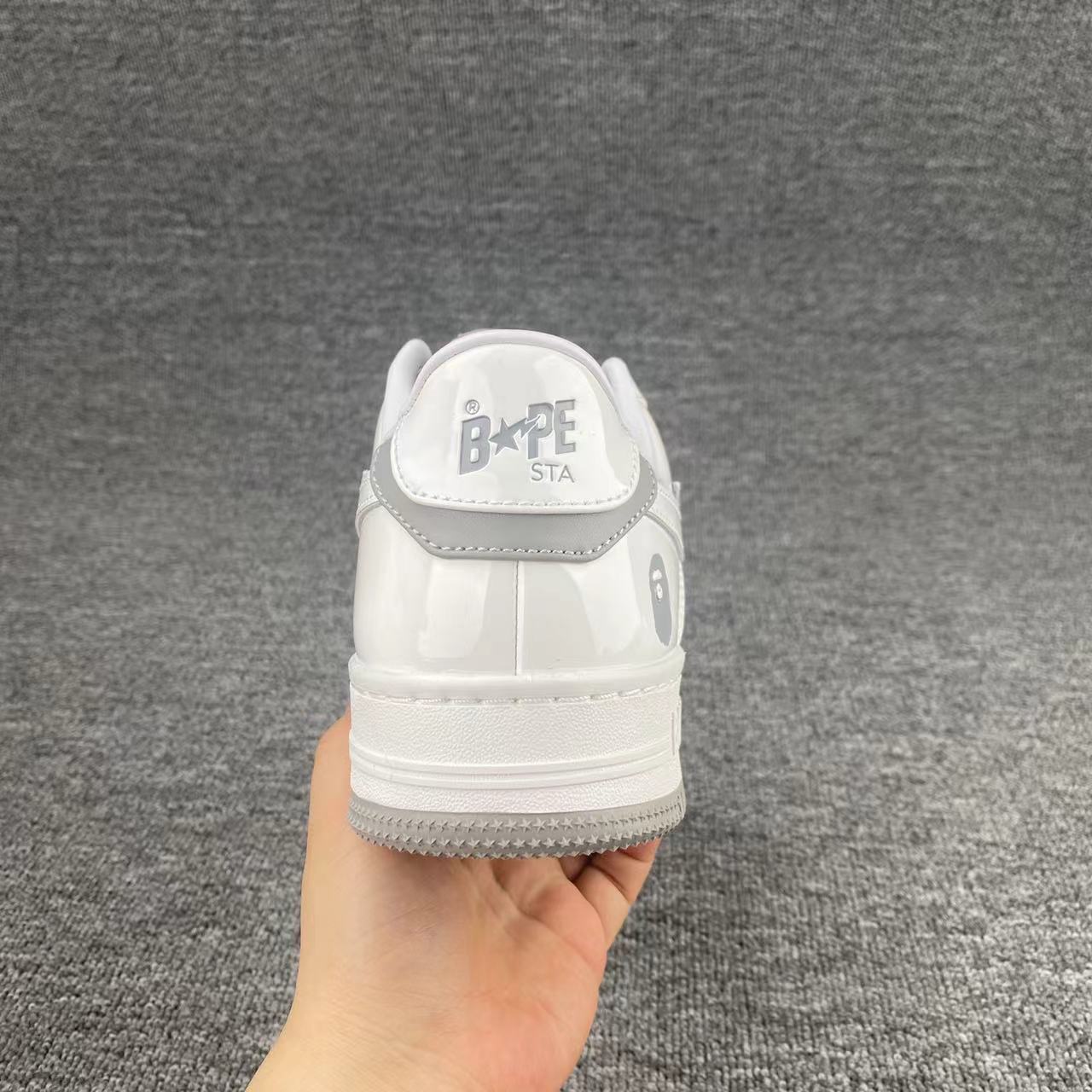 bape sta - Blanco Gris