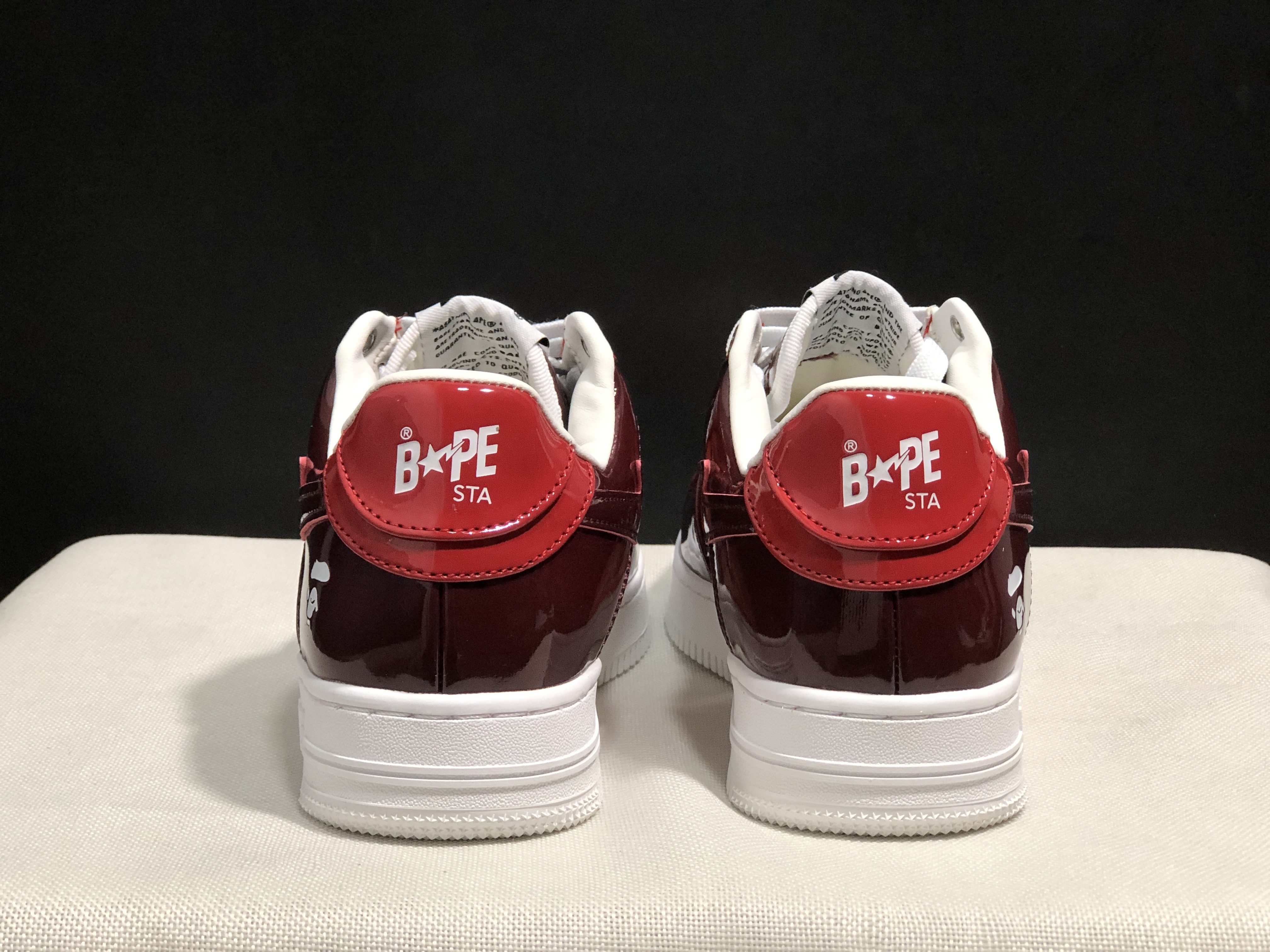 bape sta - Burdeo Rojo