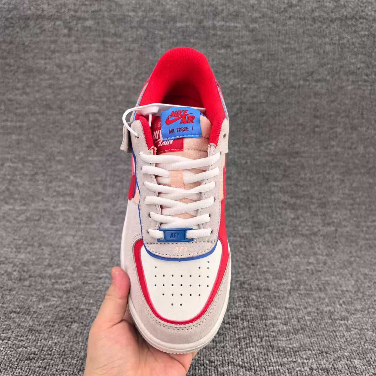 nike air force 1 - Rojo Rosado Durazno