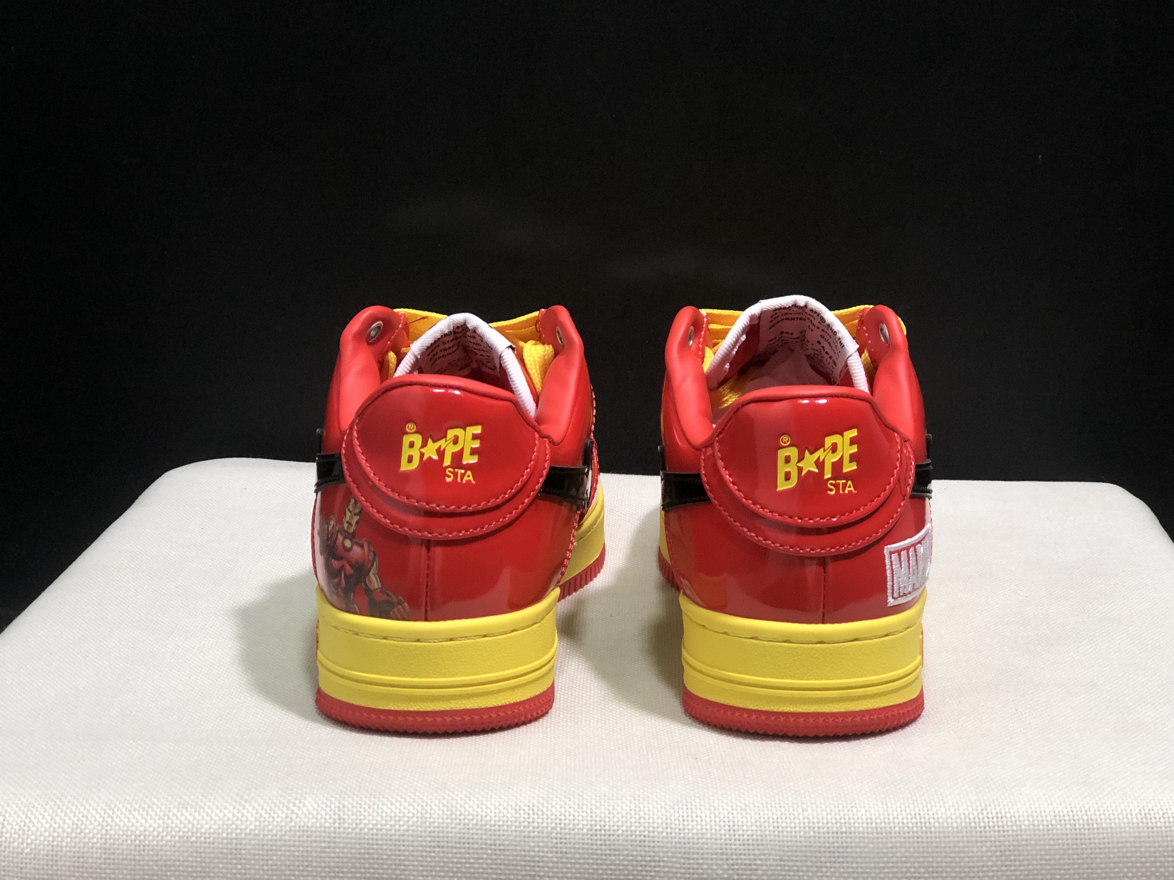 bape sta - Rojo Amarillo Negro