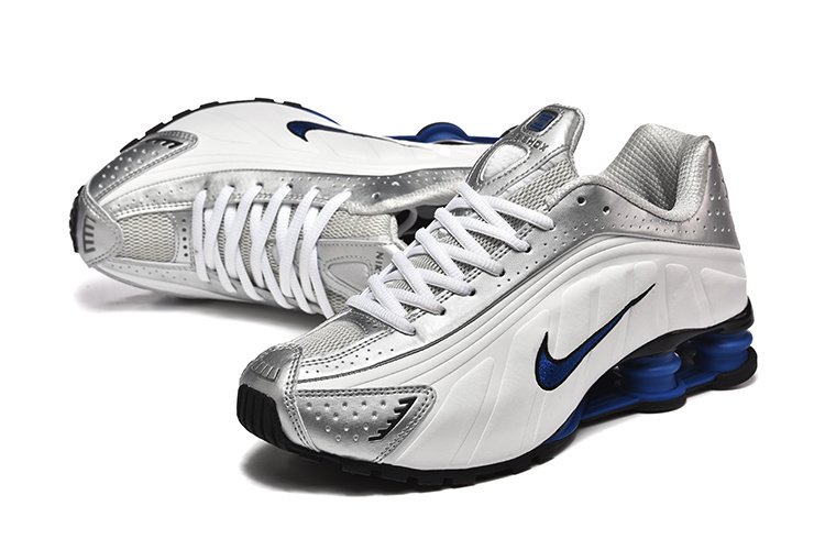 nike shox - Blanco Azul