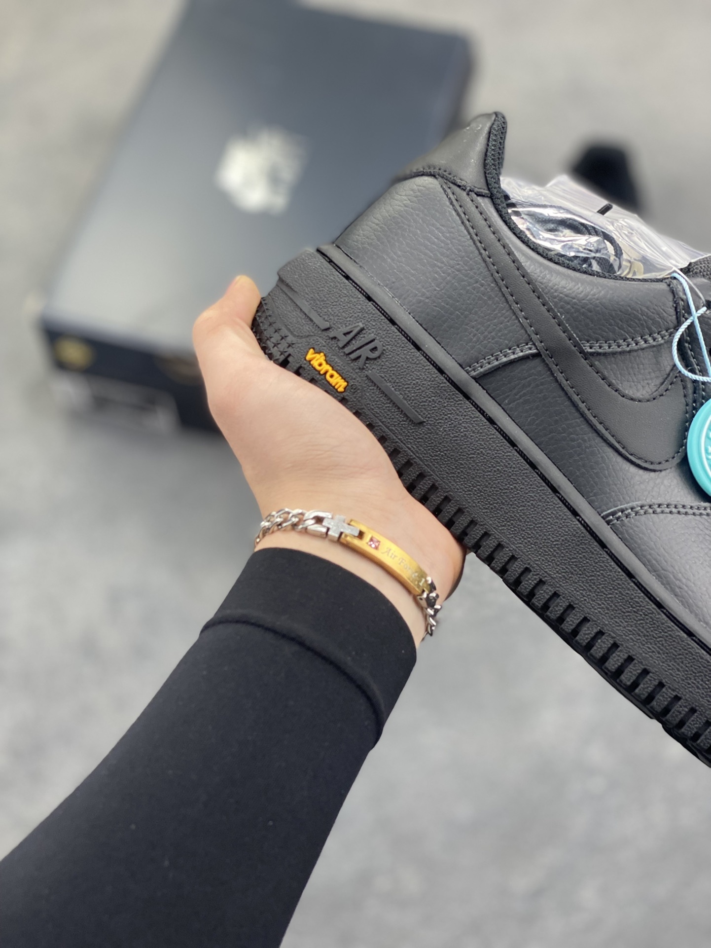 nike air force 1 - Negro