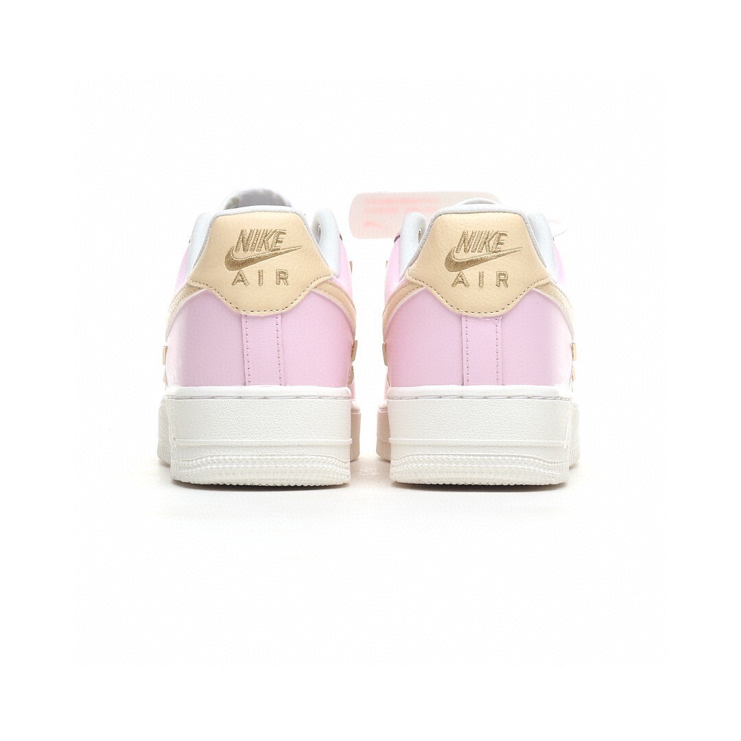nike air force 1 - Rosado Blanco