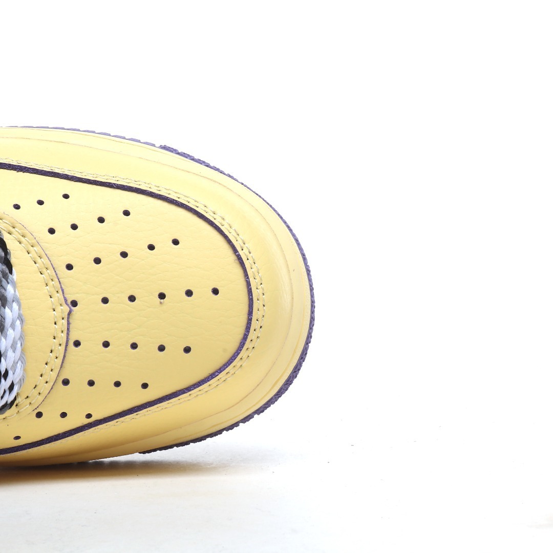 nike air force 1 - Amarillo Morado