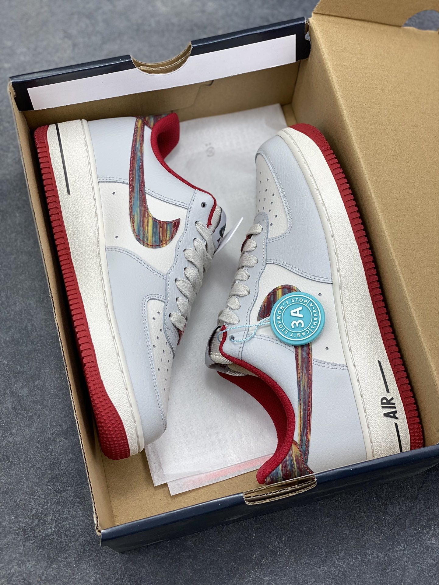 nike air force 1 - Celeste Arcoiris