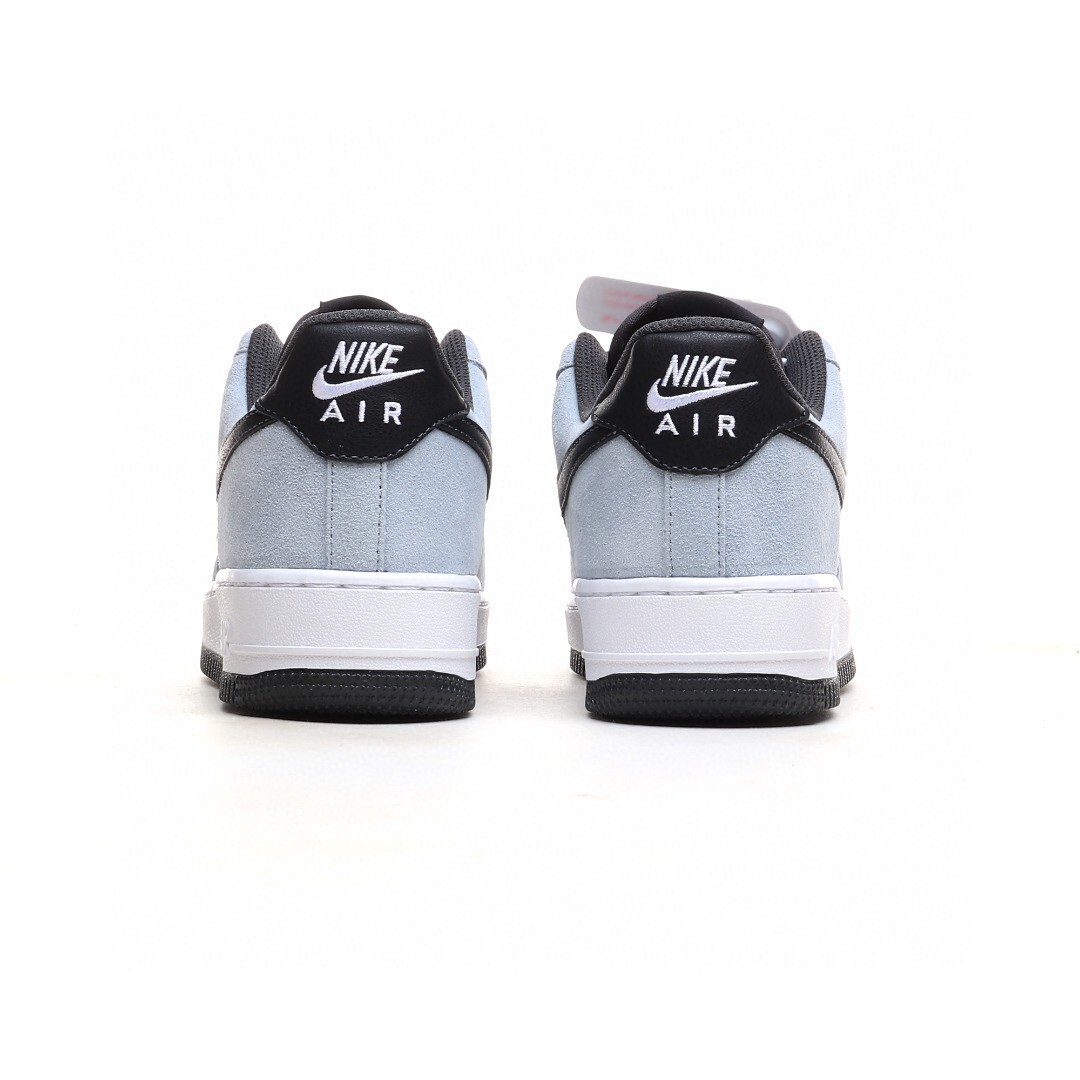 nike air force 1 - Celeste Negro Blanco