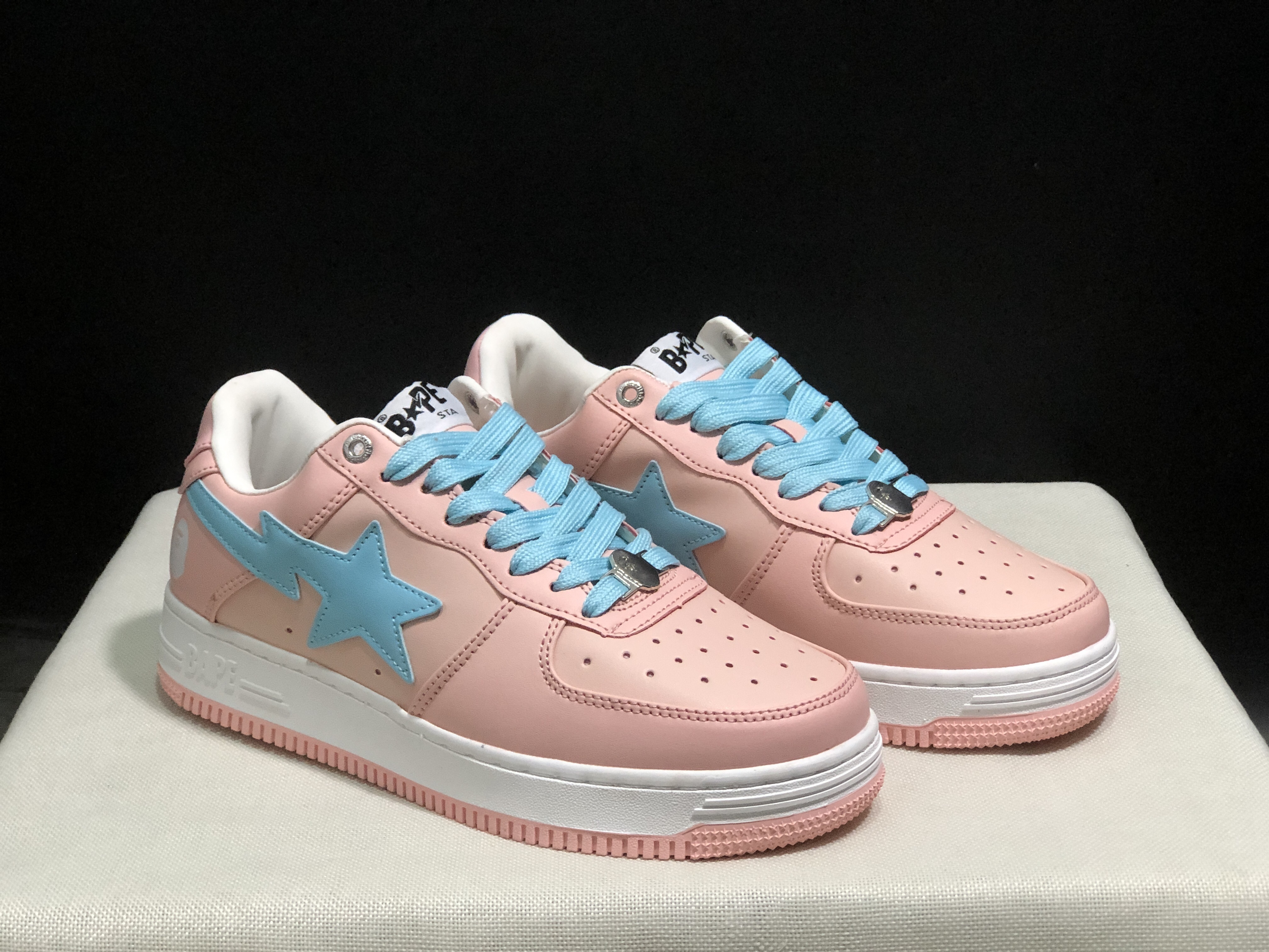 bape sta - Rosado Celeste
