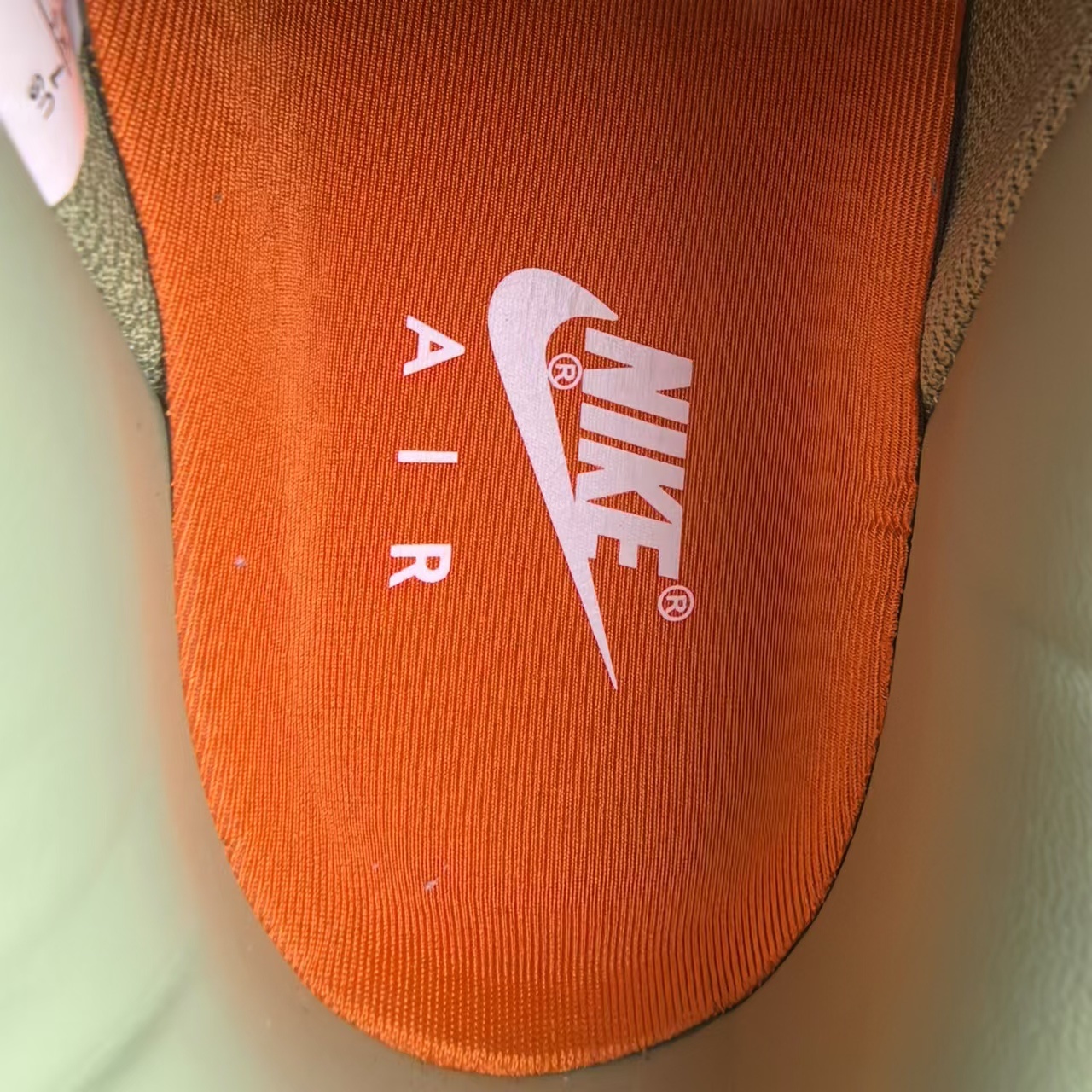 nike air force 1 - Verde Naranjo
