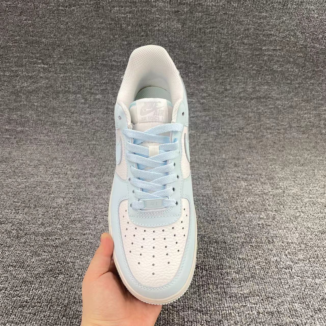 nike air force 1 - Celeste Blanco