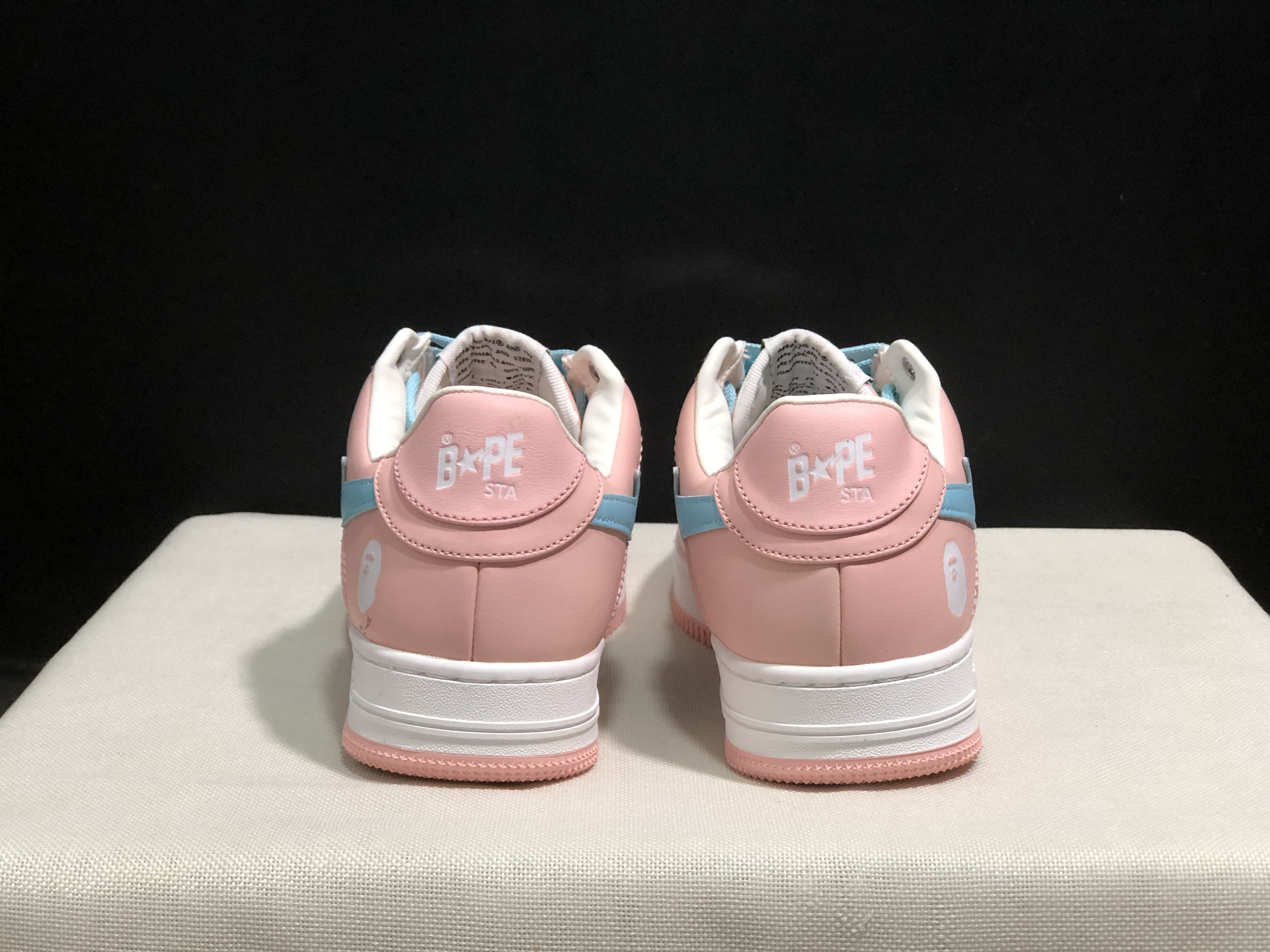 bape sta - Rosado Celeste