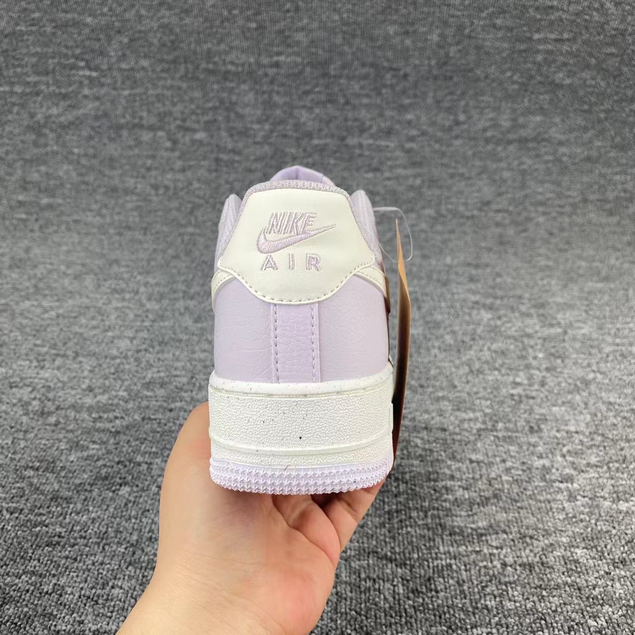 nike air force 1 - Morado Blanco