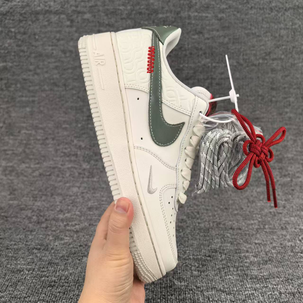 nike air force 1 - Blanco Verde