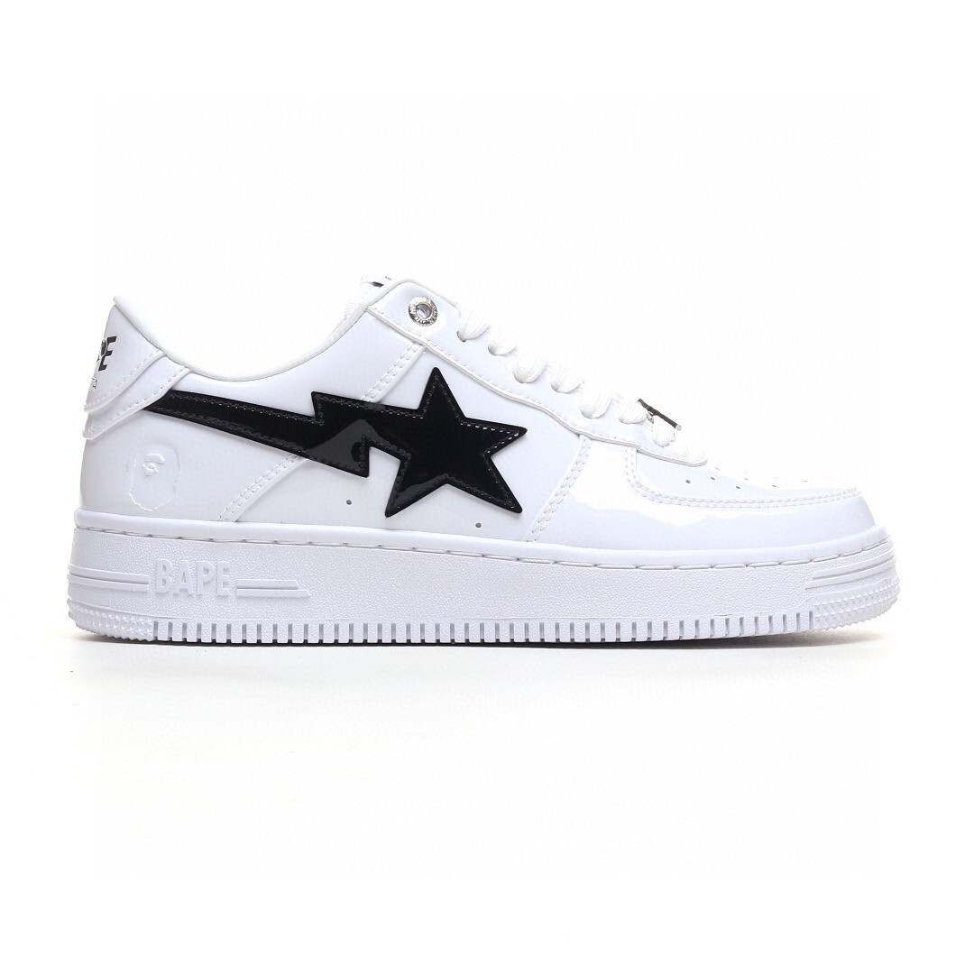 bape sta - Blanco Negro