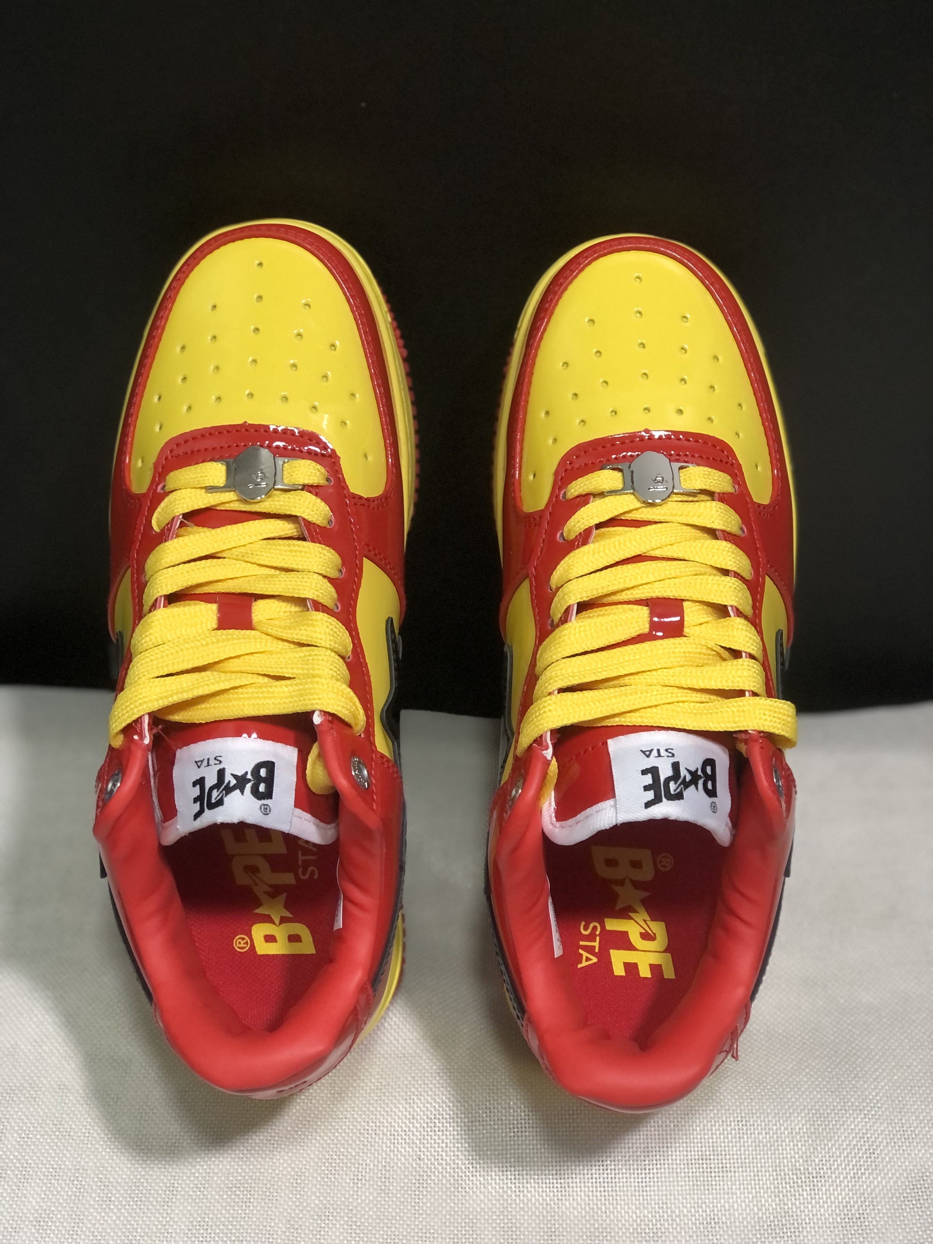bape sta - Rojo Amarillo Negro