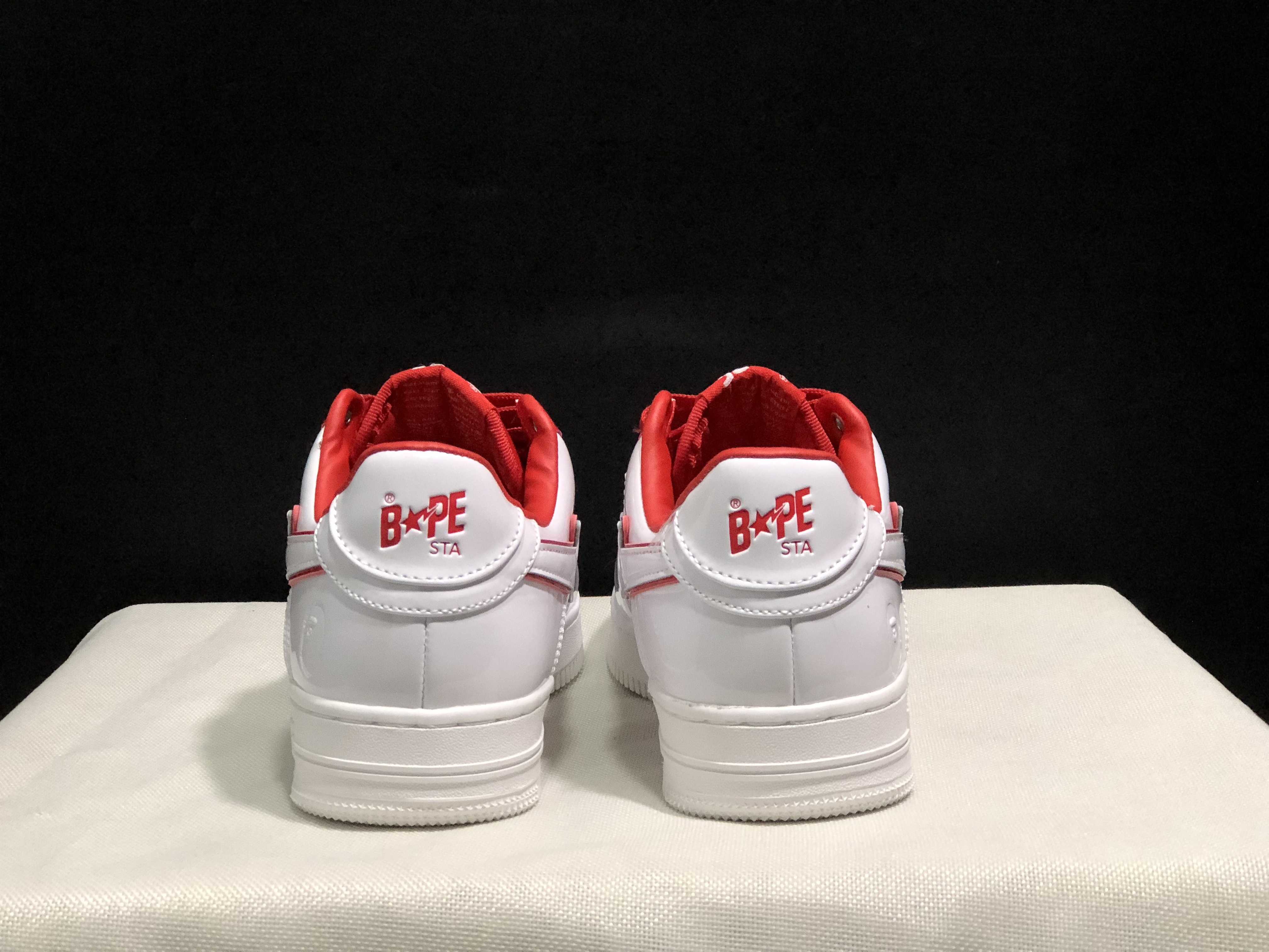 bape sta - Blanco Rojo