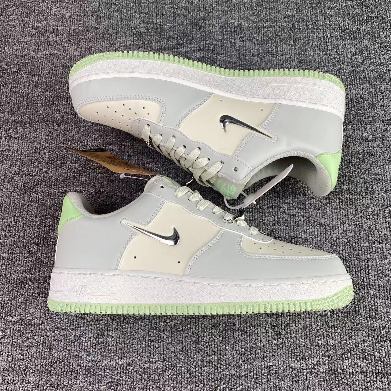 nike air force 1 - Celeste Gris