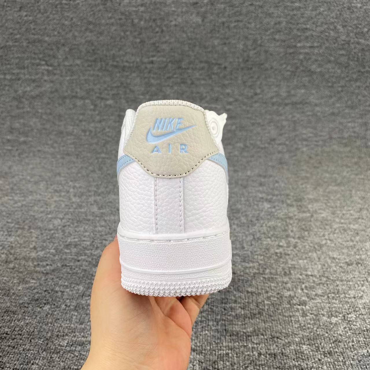 nike air force 1 - Blanco Celeste