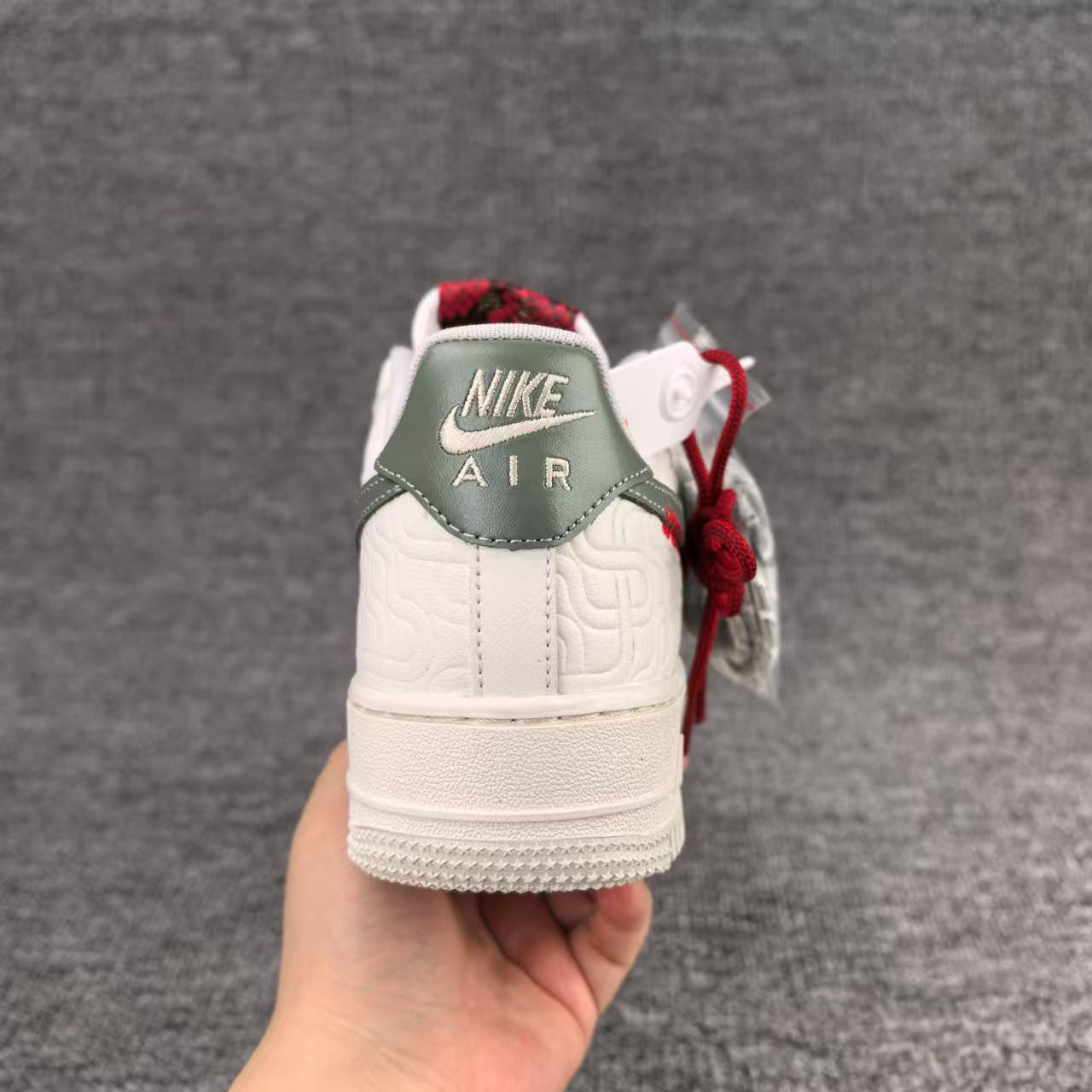 nike air force 1 - Blanco Verde