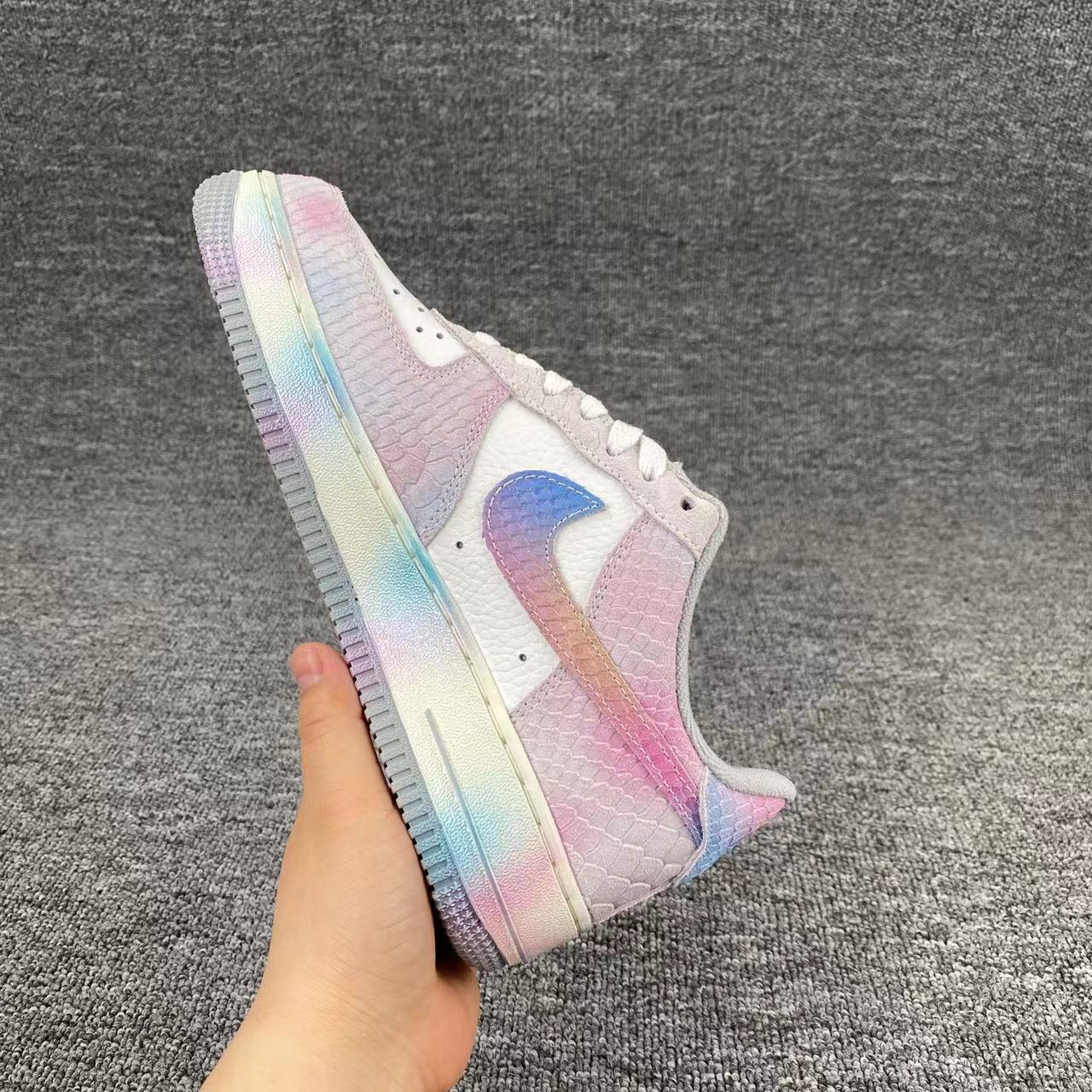 nike air force 1 - Rosado Morado