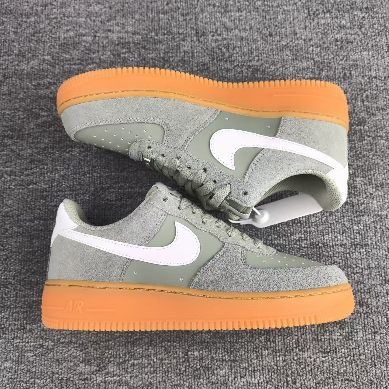 nike air force 1 - Verde Blanco