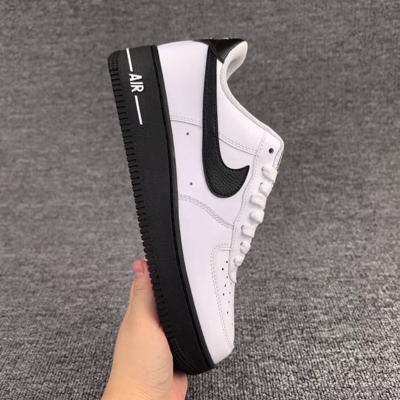 nike air force 1 - Blanco Negro
