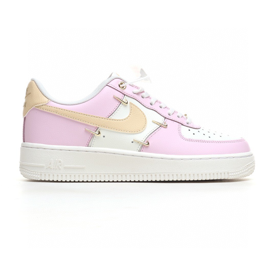nike air force 1 - Rosado Blanco