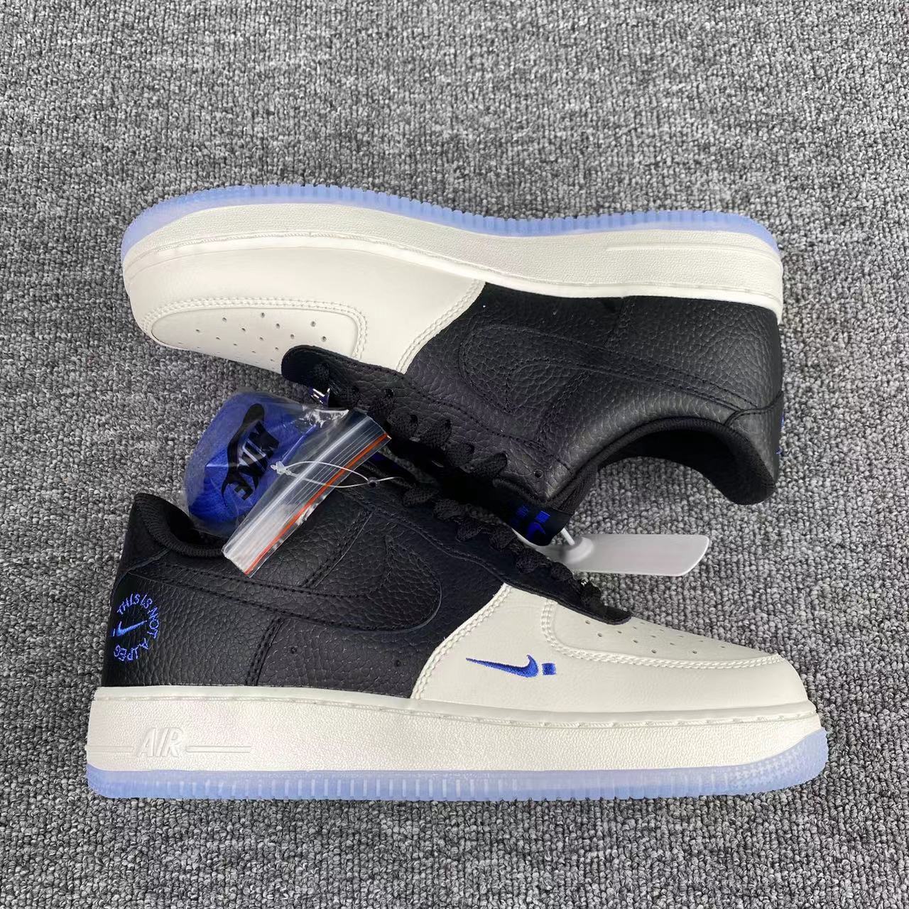 nike air force 1 - Negro Blanco