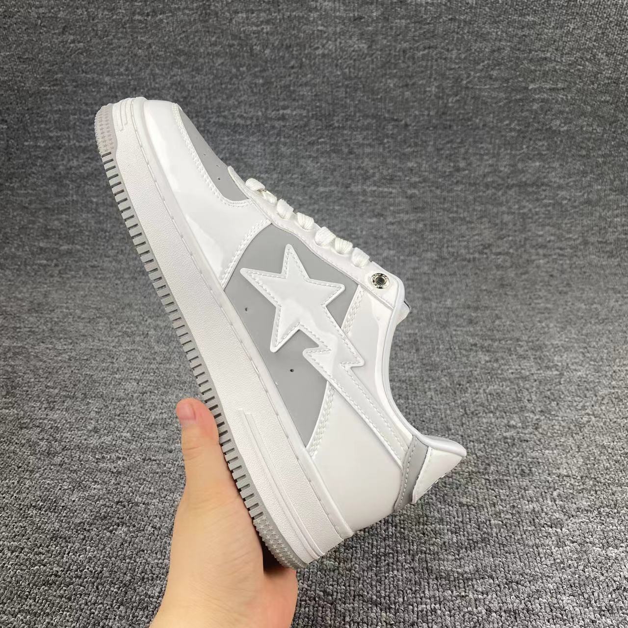bape sta - Blanco Gris