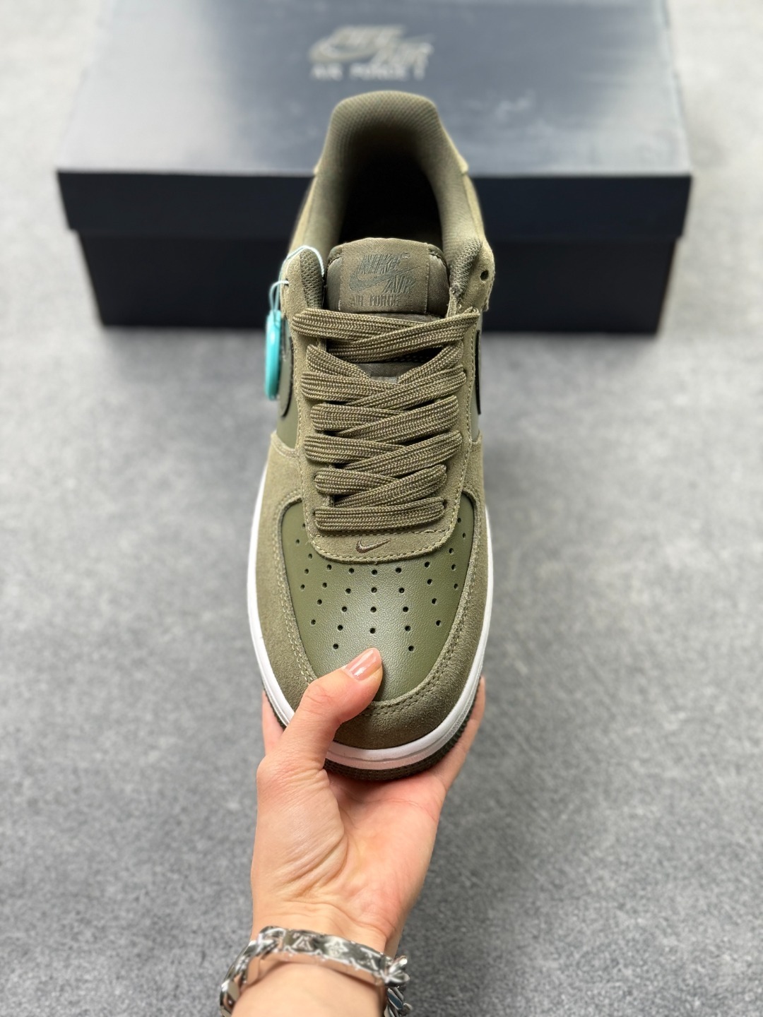 nike air force 1 - Verde