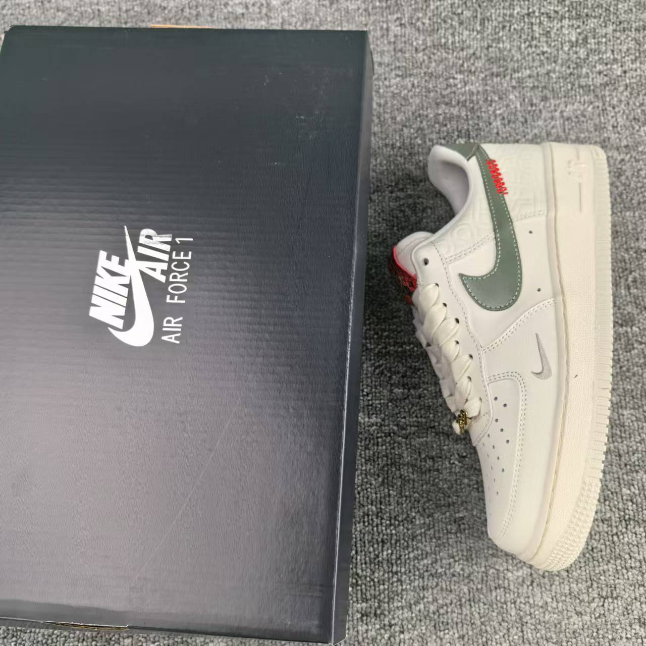 nike air force 1 - Blanco Verde