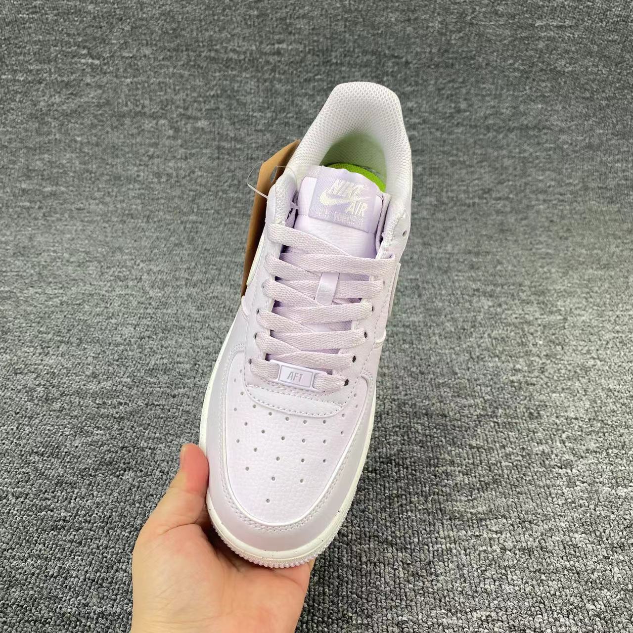nike air force 1 - Morado Blanco
