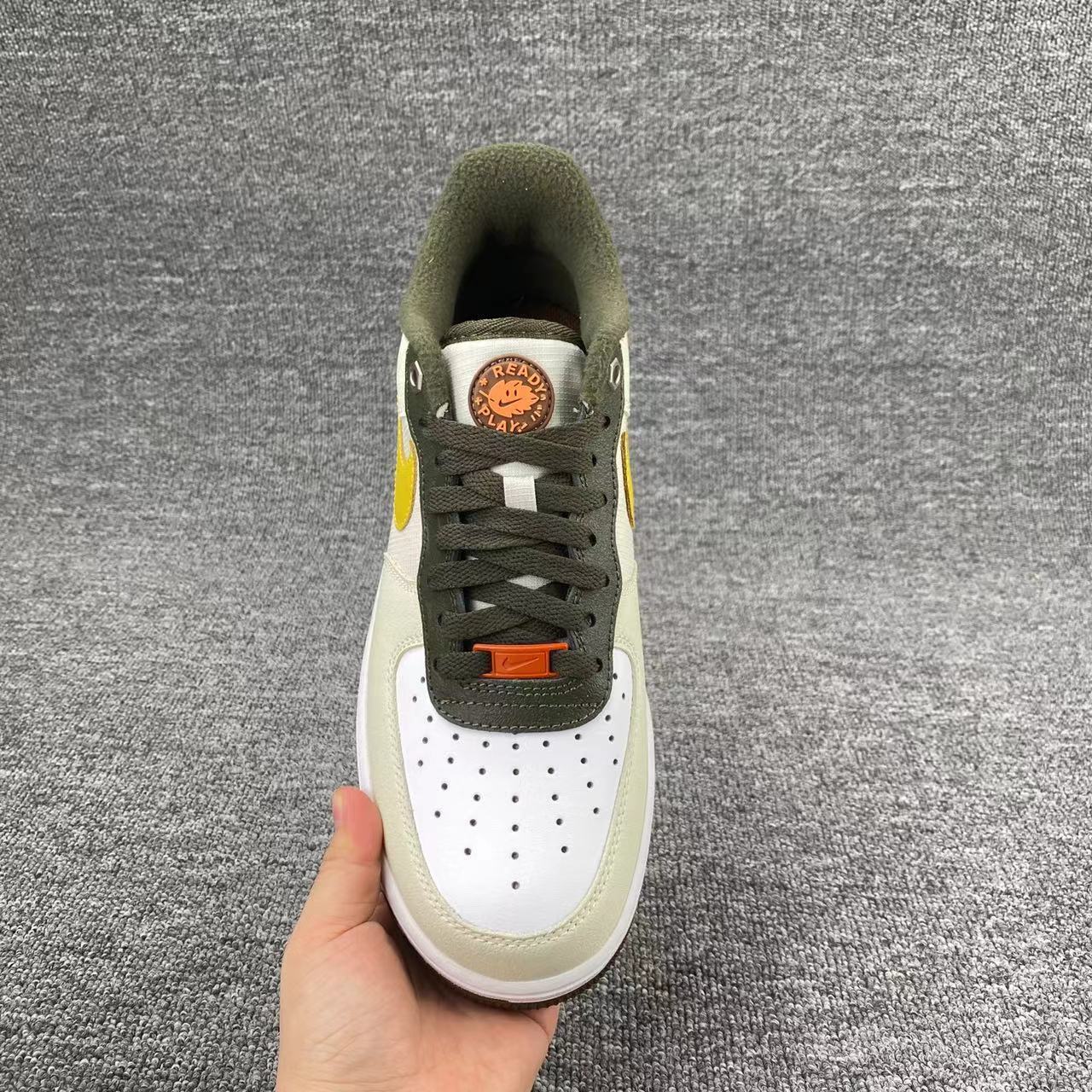 nike air force 1 - Blanco Amarillo Cafe