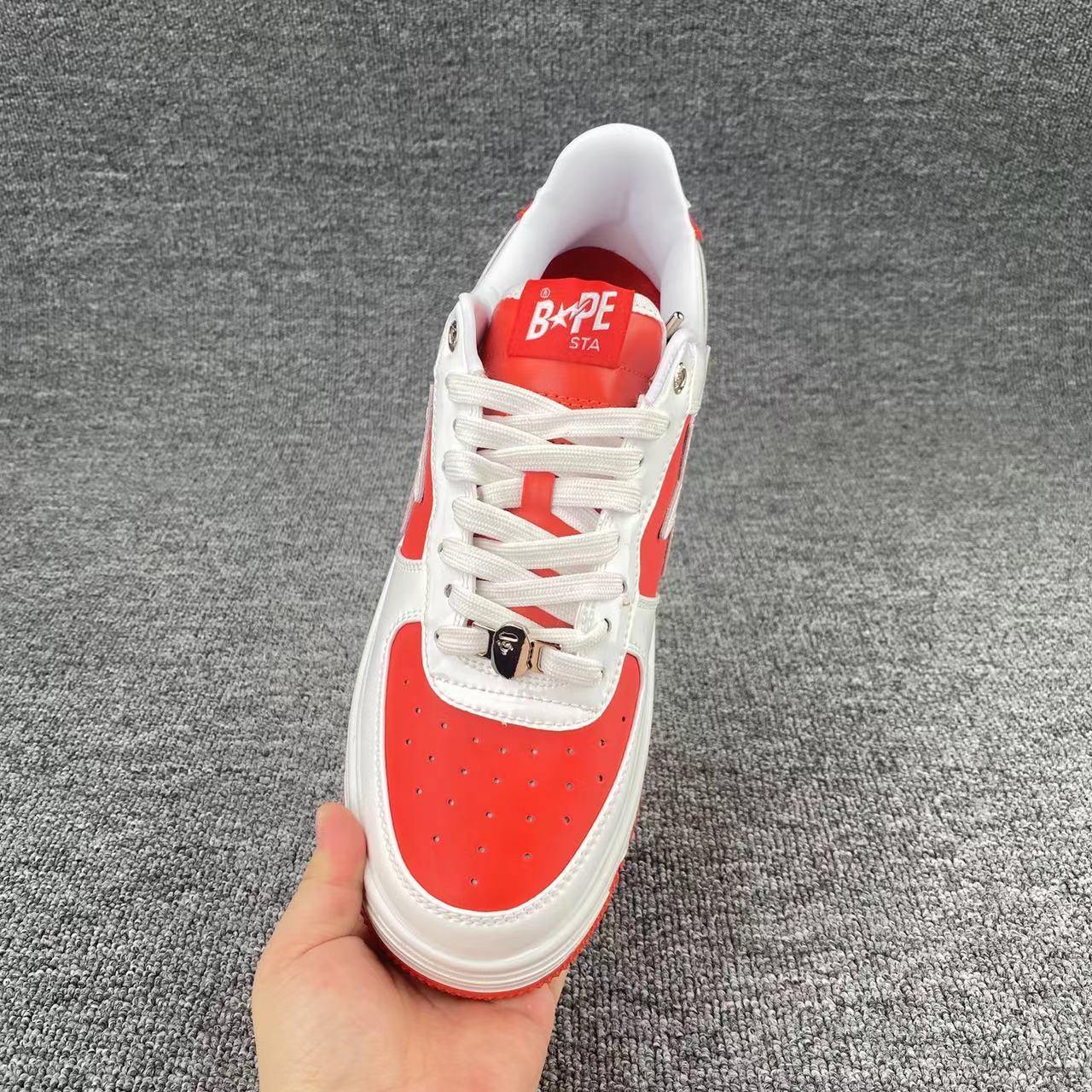 bape sta - Blanco Rojo