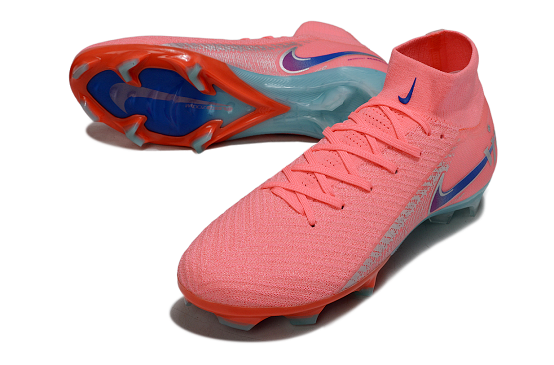 nike mercurial superfly - Rosado Plateado Azul
