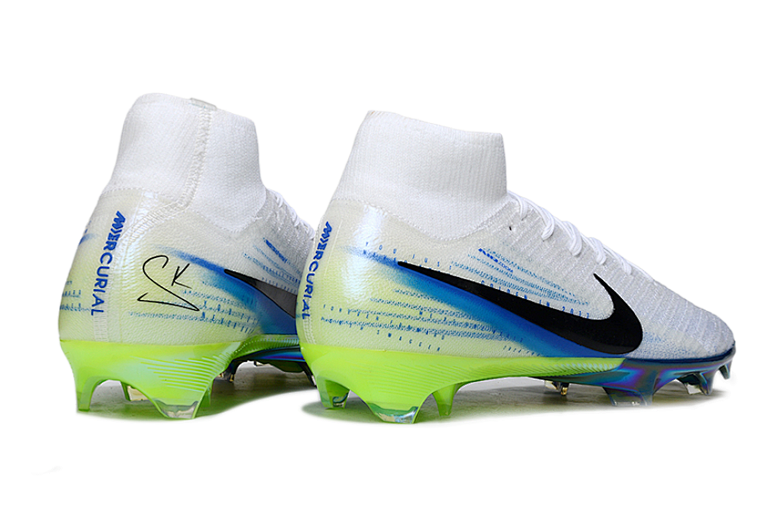 nike mercurial superfly - Blanco Negro Verde